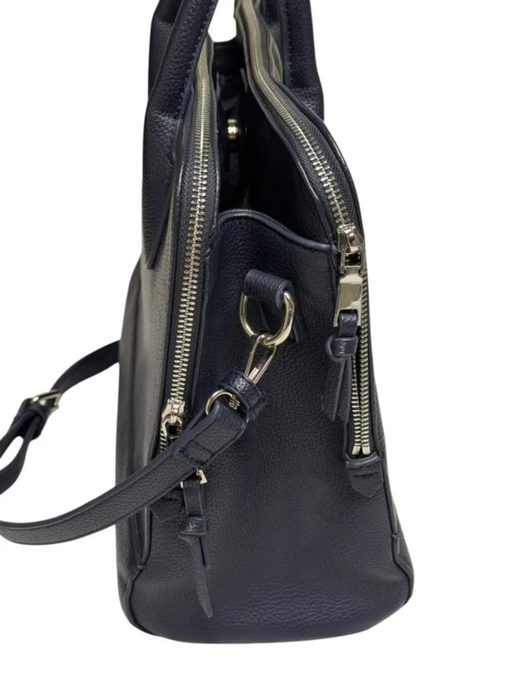Urban Expressions Faux Pebbled Leather Purse Crossbody Hand Bag Black NWOT